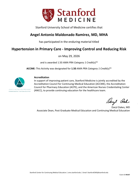 Constancia: Hypertension in Primary Care — Improving Control and Reducing Risk
